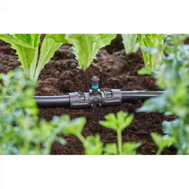 Conector Gardena 13206-20 para sistema de riego por goteo plástico