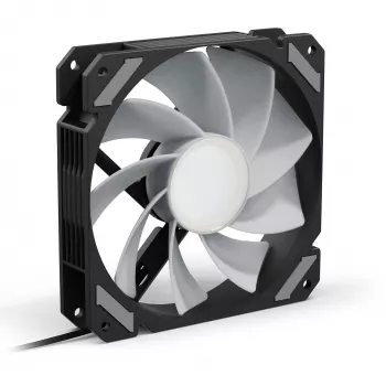 Ventilador SHARKOON Shark Mirror RGB PWM Reverse 120mm ARGB - Negro