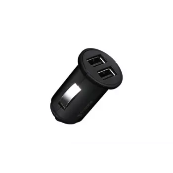 Transcend TS-DPL3 - Alimentación para coche - 2,4 A - 2 puertos de salida (2 x USB)