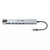 Docking station Blitzwolf BW-TH5 10en1 USB-C (plateado)
