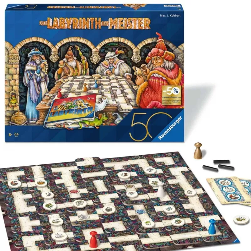 Labyrinth der Meister, juego de mesa