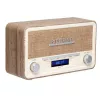 Denver DAB-18LW radio retro DAB+/FM, Bluetooth, aspecto madera clara