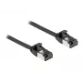 Cable de red DeLOCK RJ45 conector macho a macho Cat.8.1 2 m negro