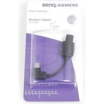 BenQ Siemens Adaptador para auriculares DCO-100, negro, blíster (DCO-100)