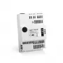 Sistema de alimentación ininterrumpida SATEL APS-412 12 V 4 A, compacto gris, 77×59×122 mm