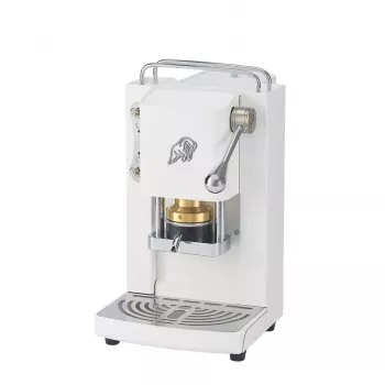 Cafetera de espresso Faber Pro Essential 3.0 para cápsulas E.S.E., Blanco / Cromo