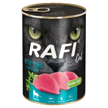 DOLINA NOTECI Rafi Cat Adult con atún - comida húmeda para gatos - 400 g