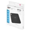 SILICON POWER PC60 - SSD - 1TB - externo (portátil) - USB 3.2 Gen 2 - AES de 256 bits - negro (SP010TBPSDPC60CK)