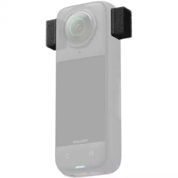 Antiviento para micrófono de cámara Insta360 CINSBBMR negro 6x antiviento para micrófono