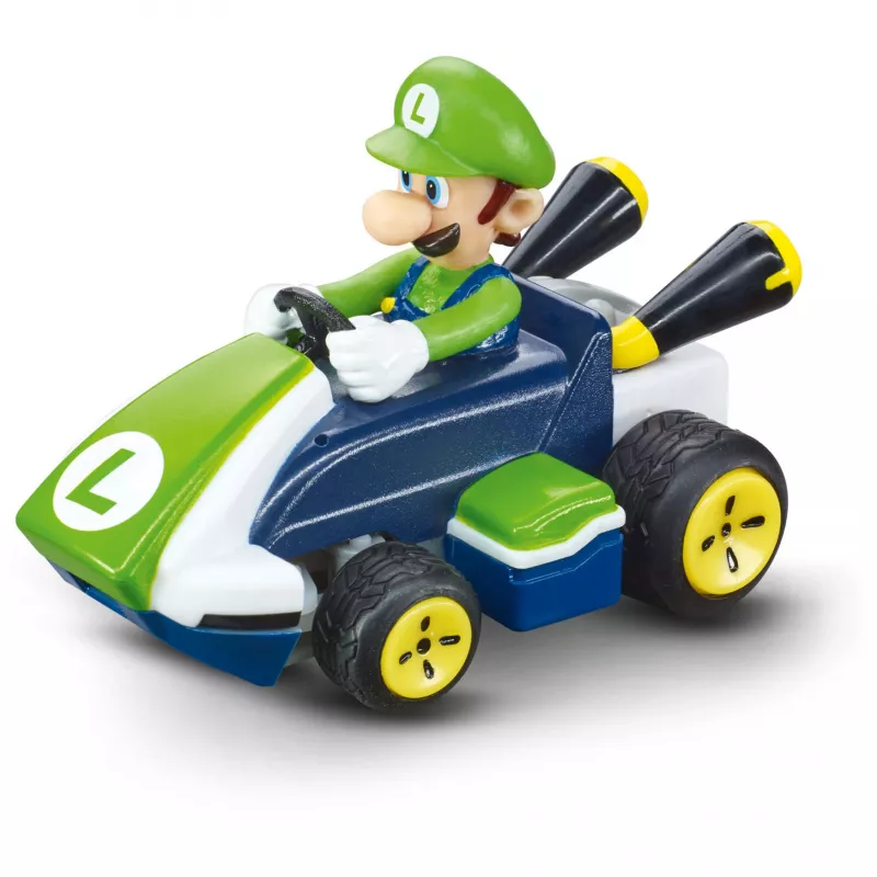 CARRERA RC carreras de mesa Mario Set 370430015 – RC de sobremesa 2,4 GHz Mario & Luigi