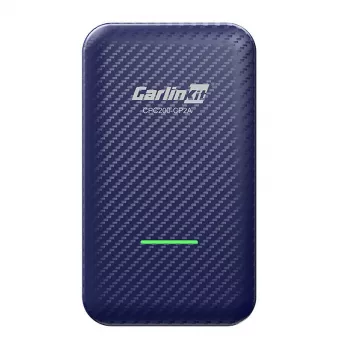 Adaptador inalámbrico Carlinkit CPC200-CP2A para Apple CarPlay y Android Auto, Wi‑Fi 5150–5250/5725–5850 MHz, Bluetooth 5.2, USB-C