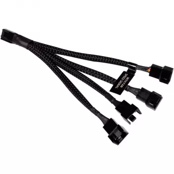 Cable distribuidor RGB Alphacool 18682 negro plástico 150 mm