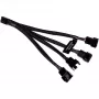 Cable distribuidor RGB Alphacool 18682 negro plástico 150 mm