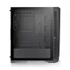 Caja de PC Thermaltake H350 TG RGB semitorre negra