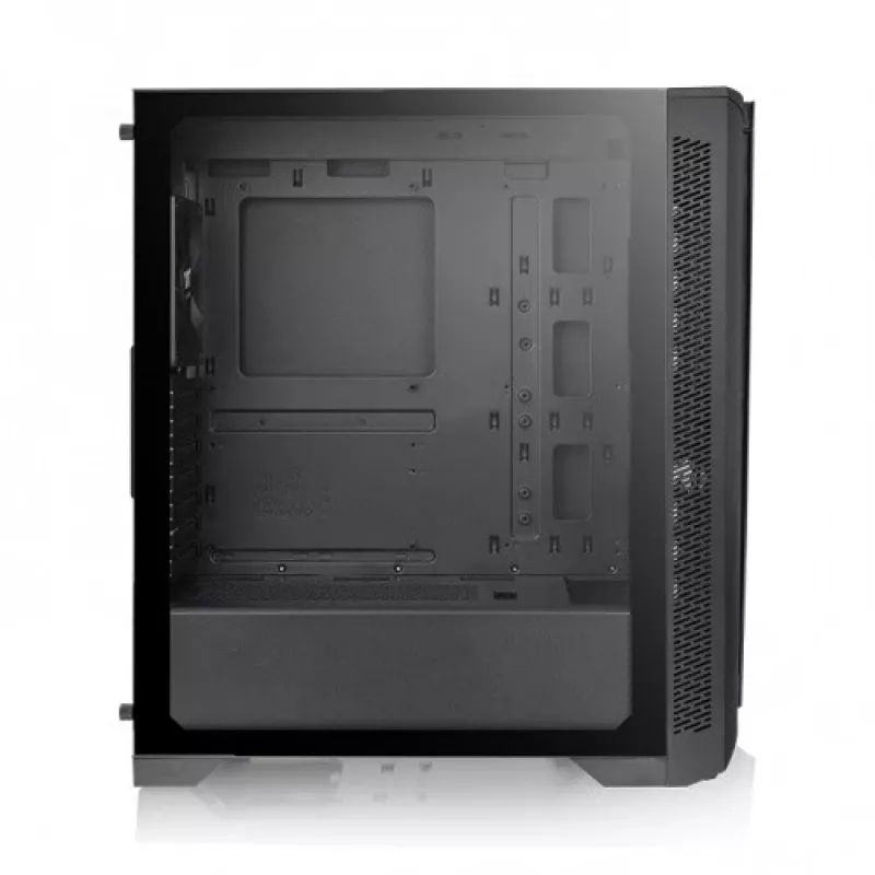 Caja de PC Thermaltake H350 TG RGB semitorre negra