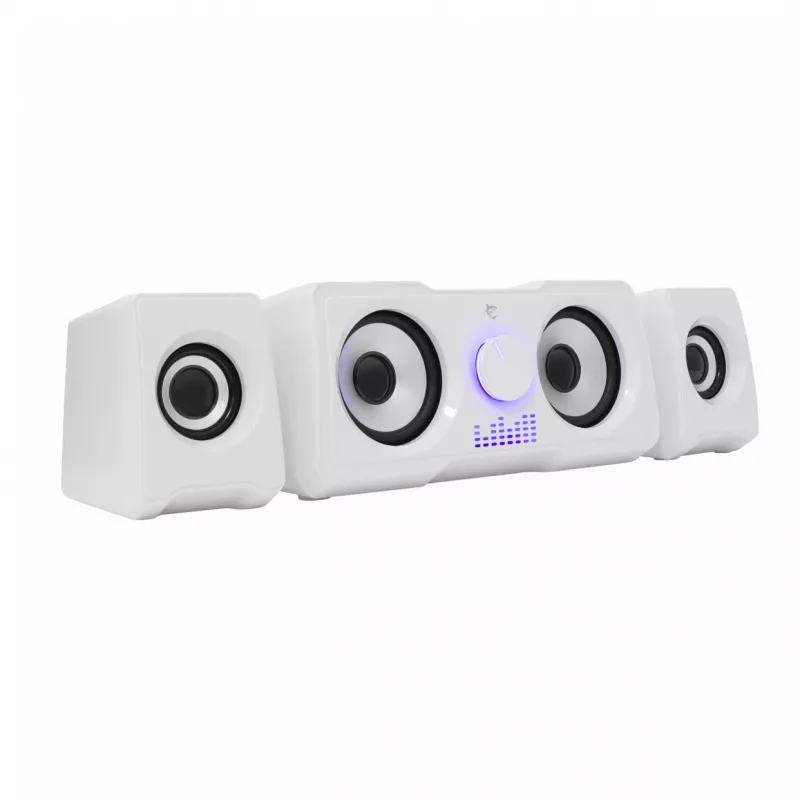 White Shark GSP-968 Mood RGB Gaming 2.2 sistema de altavoces blanco
