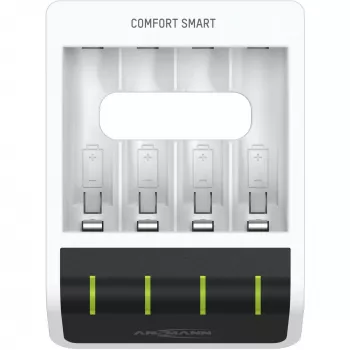 Cargador de baterías Ansmann Comfort Smart doméstico batería USB