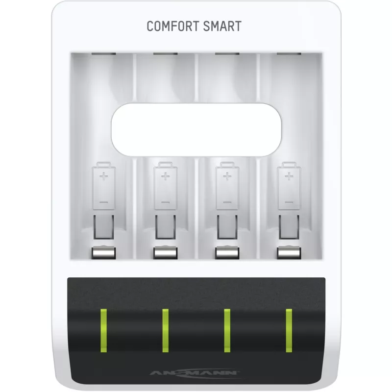 Cargador de baterías Ansmann Comfort Smart doméstico batería USB