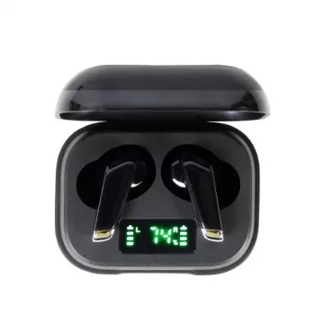 AURICULARES BLUETOOTH IN-EAR/TWS negros FITEAR-X300B GEMBIRD
