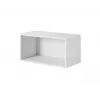 Conjunto de muebles de salón Cama ROCO 15 (RO4+2xRO3+2xRO6) blanco/blanco/negro