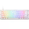 Teclado gaming Ducky One 3 Aura Blanco Mini, RGB-LED - MX-Azul (US)