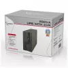 Gembird UPS-PC-652A sistema de alimentación ininterrumpida (SAI) Line-Interactive 0,65 kVA 390 W 3 salidas AC