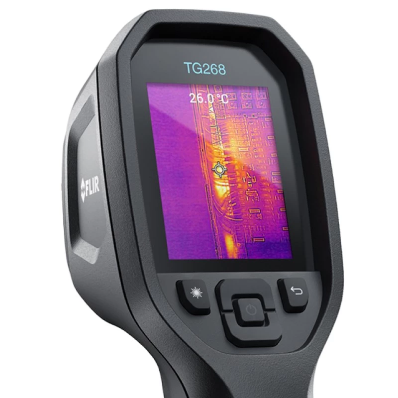 Termómetro infrarrojo FLIR TG268 -25 a +400 °C negro, pantalla integrada, LCD, 320 x 240 píxeles