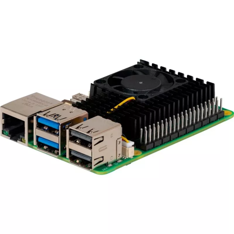 Joy-IT RB-heatsink5 set de disipador negro (RB-heatsink5)