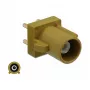 Conector de cable DeLOCK 89736 FAKRA K marrón