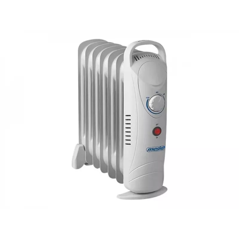Mesko MS7804 calefactor eléctrico Radiador eléctrico de aceite para interior Blanco 700 W
