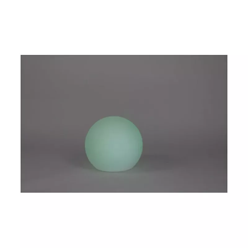 Lámpara de suelo para exterior Newgarden BULY E27 8W blanca polietileno