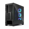Caja para PC Fractal Design Pop 2 Air negro TG RGB Midi Tower – ATX/Micro-ATX/Mini-ITX, 3x120mm frontales, 1x120mm trasero, bahías de 2,5 inch y 3,5 inch