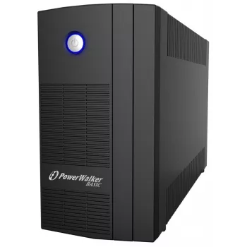 Sistema de alimentación ininterrumpida (SAI) PowerWalker 10121071 line-interactive 1 kVA 600 W 3 salidas de CA