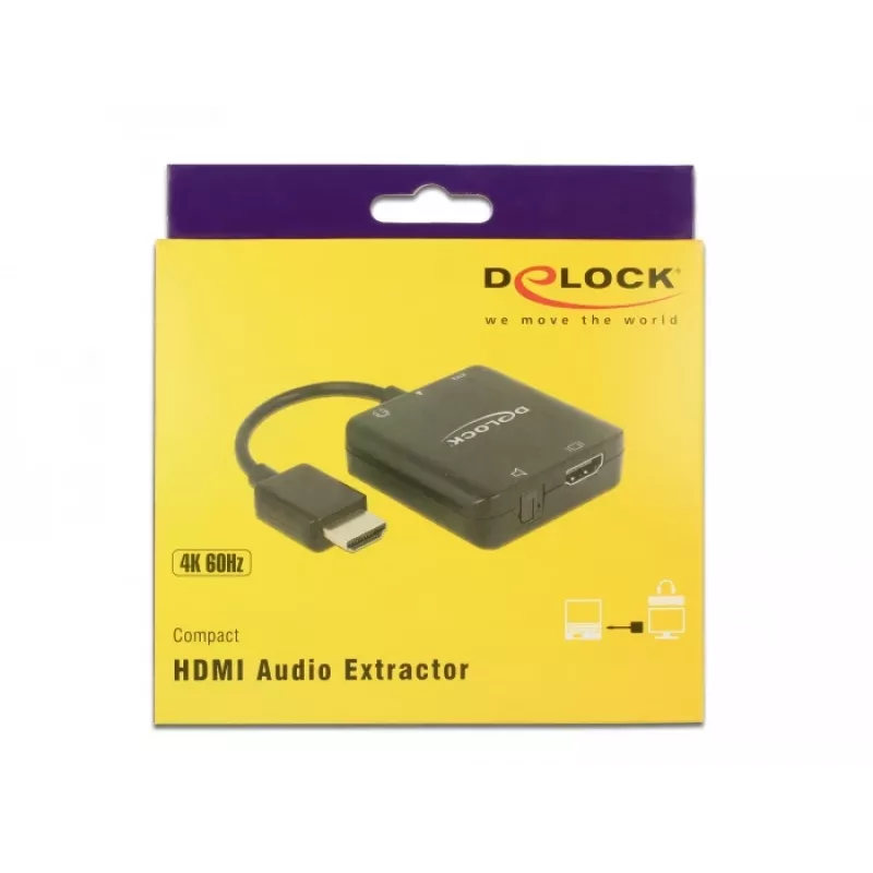 Adaptador de cable de vídeo HDMI tipo A DeLOCK 63276