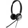 Yealink YHS36 E2 Dual 1308231 auricular – binaural – QD a RJ9 – cancelación de ruido – HD Wideband – almohadillas de cuero – negro