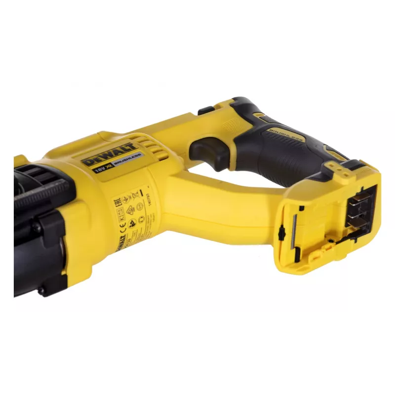 Martillo perforador DeWalt DCH133N-XJ, 18V inalámbrico, batería 5 Ah, SDS‑Plus, 2.6 J de impacto, broca para hormigón 26 mm