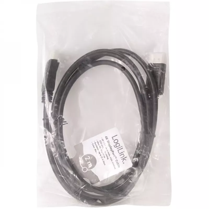 Cable DisplayPort LogiLink CD0101 2 m negro