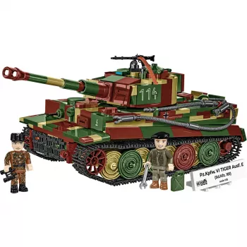 Piezas de construcción Pz.Kpfw. VI Tiger Ausführung E 870 piezas