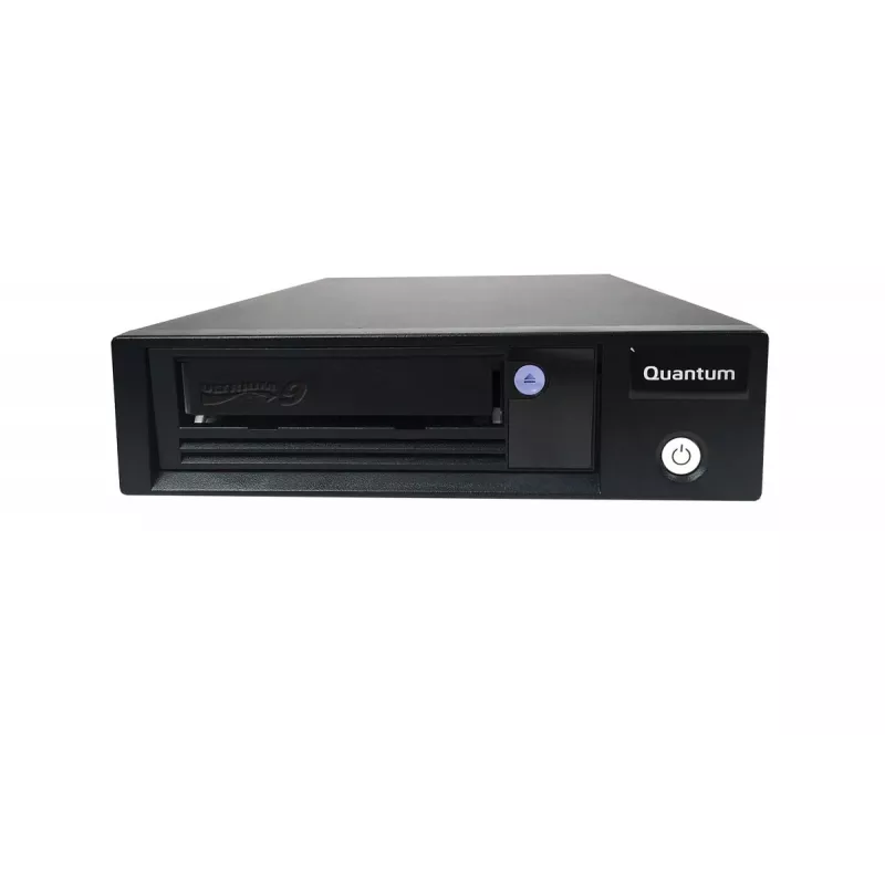 Quantum LTO-9, unidad de almacenamiento, cartucho de cinta, Serial Attached SCSI (SAS), 2.5:1, LTO, 5,25 inch media altura