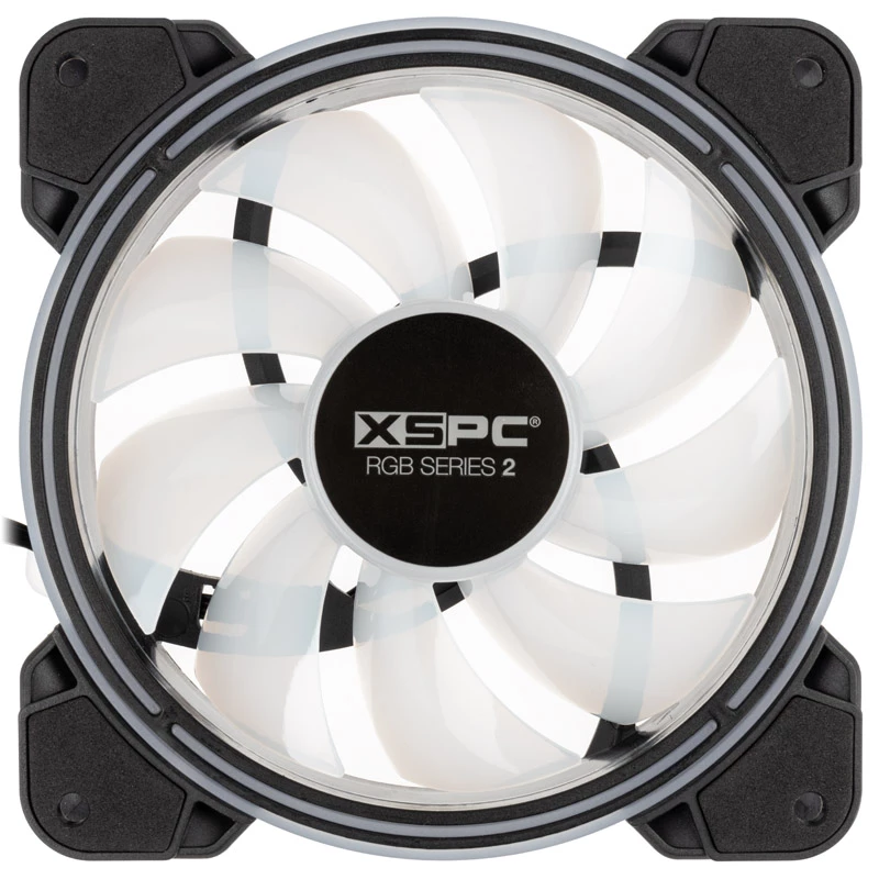 Ventilador para caja XSPC 120mm ARGB PWM, RGB Series 2, 120 mm
