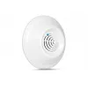 Detector de gas SATEL DG-1 TCM — montaje en pared, blanco, 97×97×36 mm, consumo 105 mA