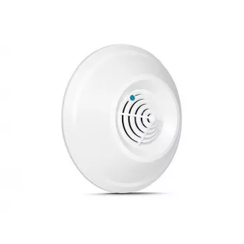 Detector de gas SATEL DG-1 TCM — montaje en pared, blanco, 97×97×36 mm, consumo 105 mA