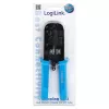LogiLink WZ0019 crimpadora multimodular, 8P/6P/4P, negro/azul