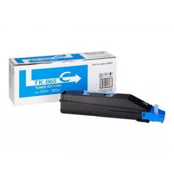 Tóner KYOCERA TK-865C 1 ud. original cian