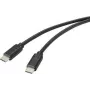 Renkforce RF-4716842 Cable USB 2 m USB 2.0 USB A USB C negro (RF-4716842)