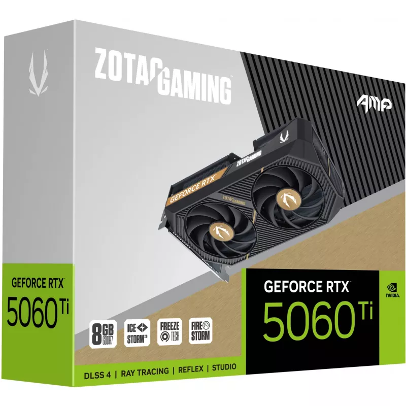 Tarjeta gráfica Zotac GAMING GeForce RTX 5060 Ti AMP