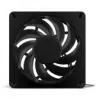 Ventilador de caja Alphacool Apex Stealth Metall Aurora 120 mm - Negro