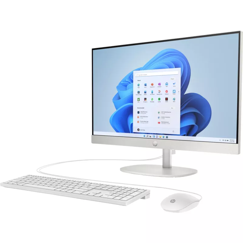 HP AIO PC 24-cr0457ng 60,45 cm 23,8 pulgadas FHD Intel Core i5-1335U 16 GB 512 GB SSD UMA - Core i5 - 16 GB (A4EC4EA#ABD)
