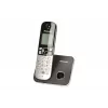 Panasonic KX-TG6811 Teléfono DECT con identificador de llamadas negro