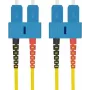 Cable de red de fibra óptica helos 216666 OS2 9/125µm SC-SC dúplex 0,5 m